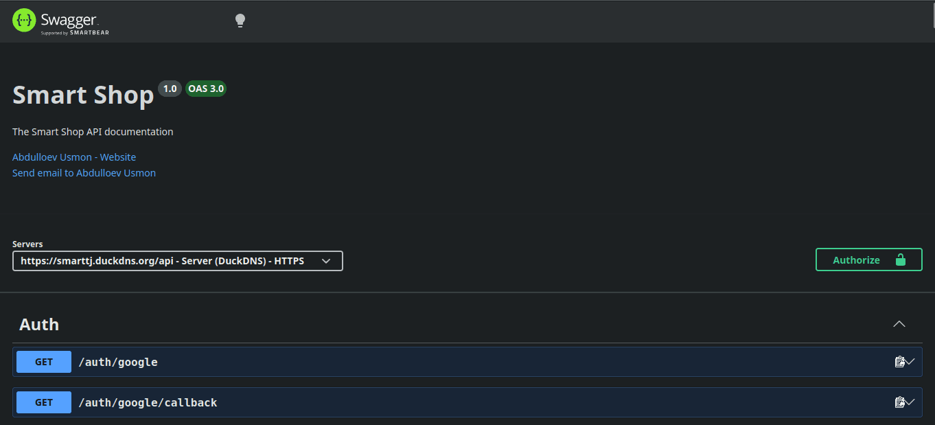SmartTJ Backend